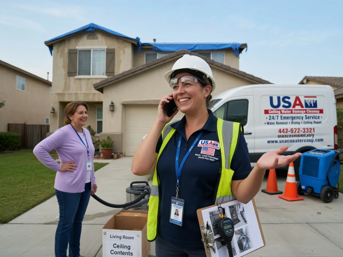 Ceiling Water Damage Restoration Jewett, TX FAQs