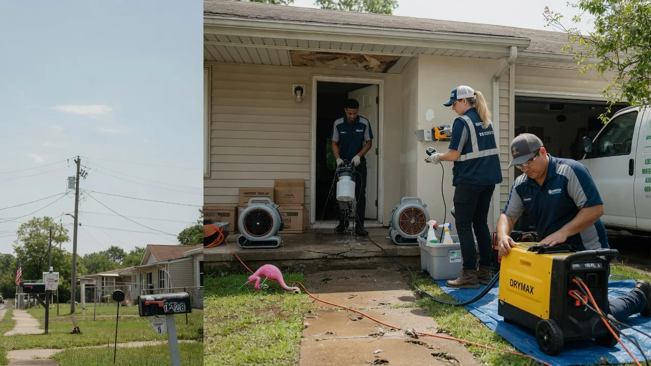 Storm Damage Water Removal in Jewett, TX near me